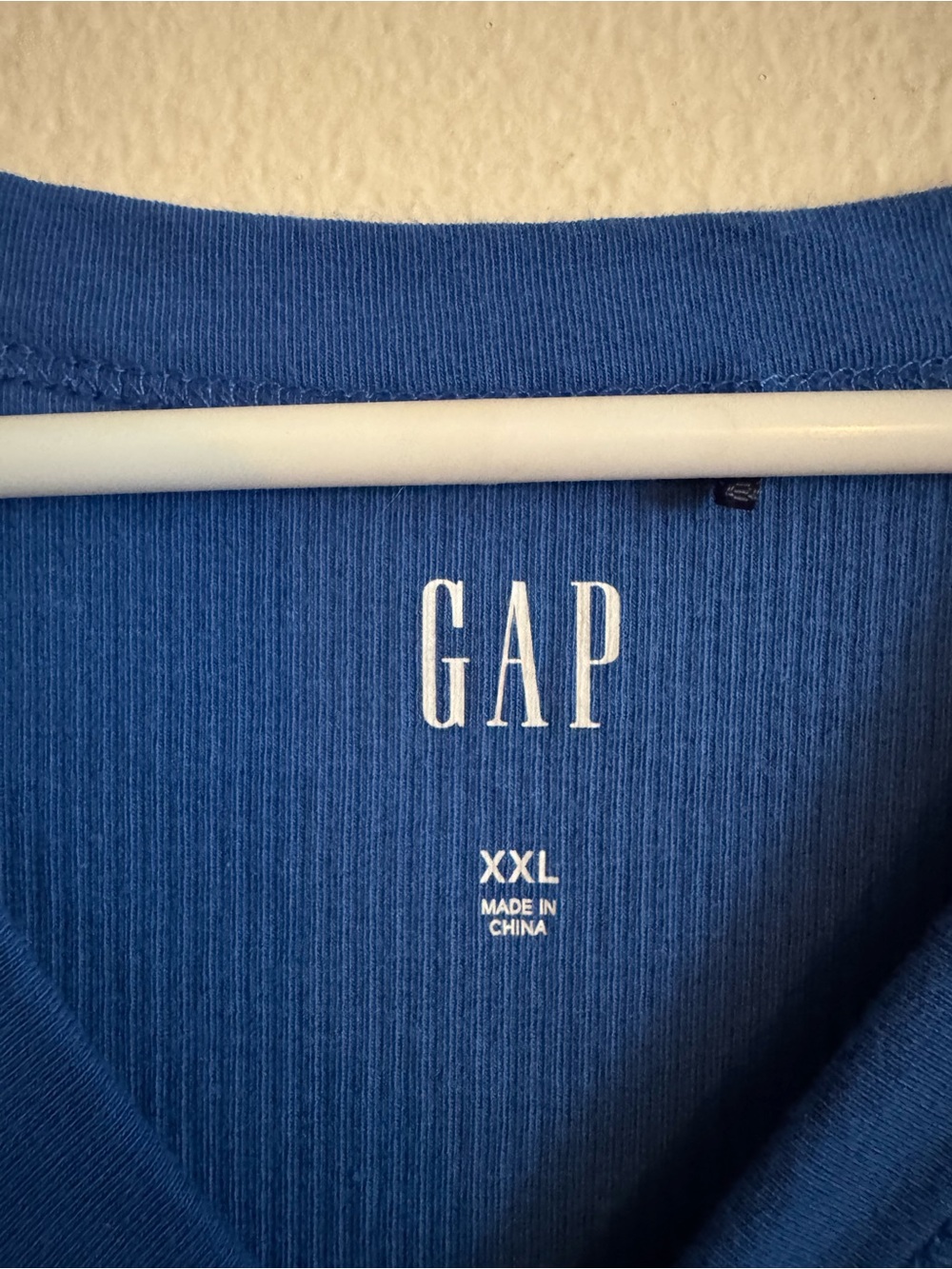 GAP Royal Blue Ribbed Tank Top - Picture 3 of 4